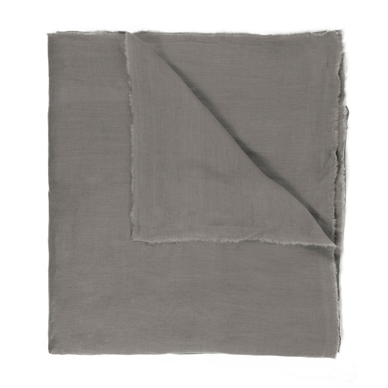 Brisbane Duvet Cover, Queen Duvet Cover, Ash Gray