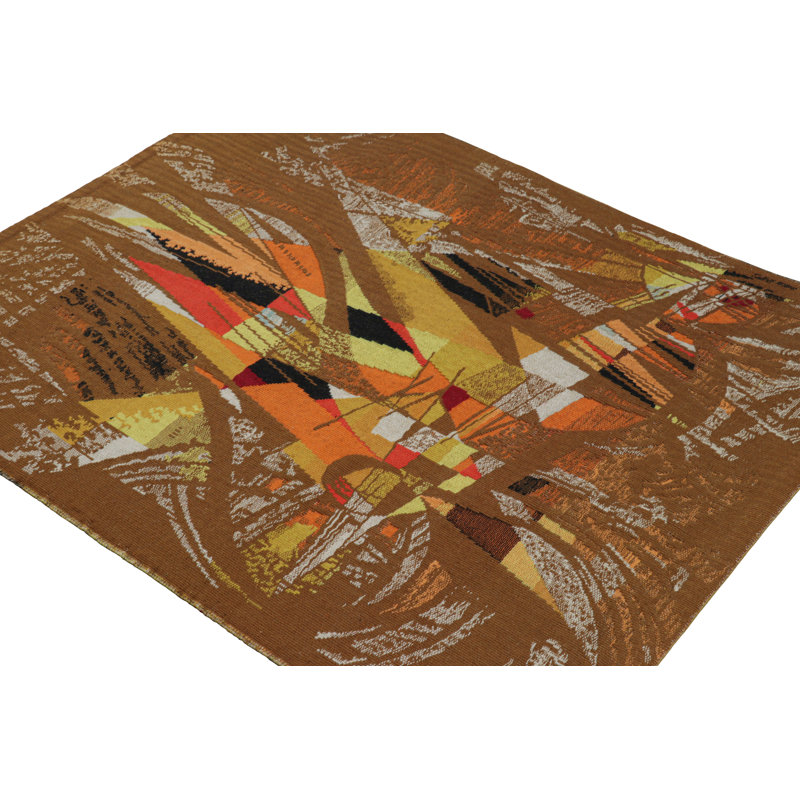 One-of-a-Kind 3'10x4'10 Hand Knotted Area Rug