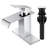 Single-Hole Single-handle Bathroom Faucet with Drain Assembly-115089446