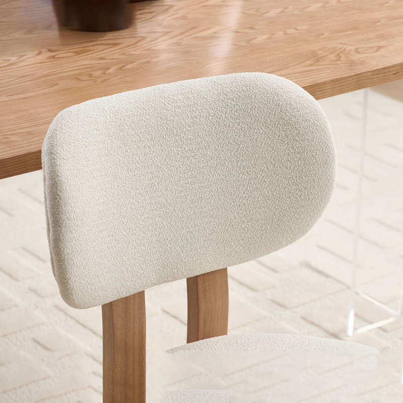 Chaises de salle à manger moelleuses, Beige