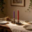 Metal Tabletop Candlestick