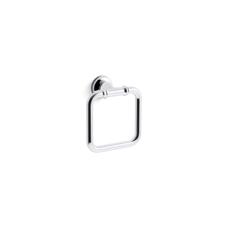 Bellera Towel Ring, Polished Chrome