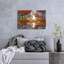 «Seclusion Stream View» par Cathy Horvath-Buchanan, art mural en métal, 36 po x 24 po