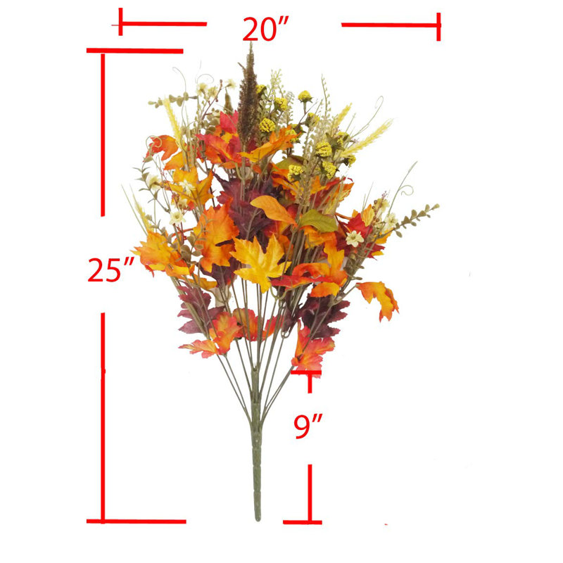 Artificial Autumn Hydrangea Floral Arrangement