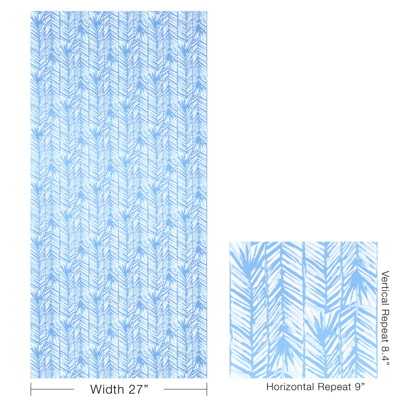 Lilly Pulitzer Costa Verde Wallpaper, Blue