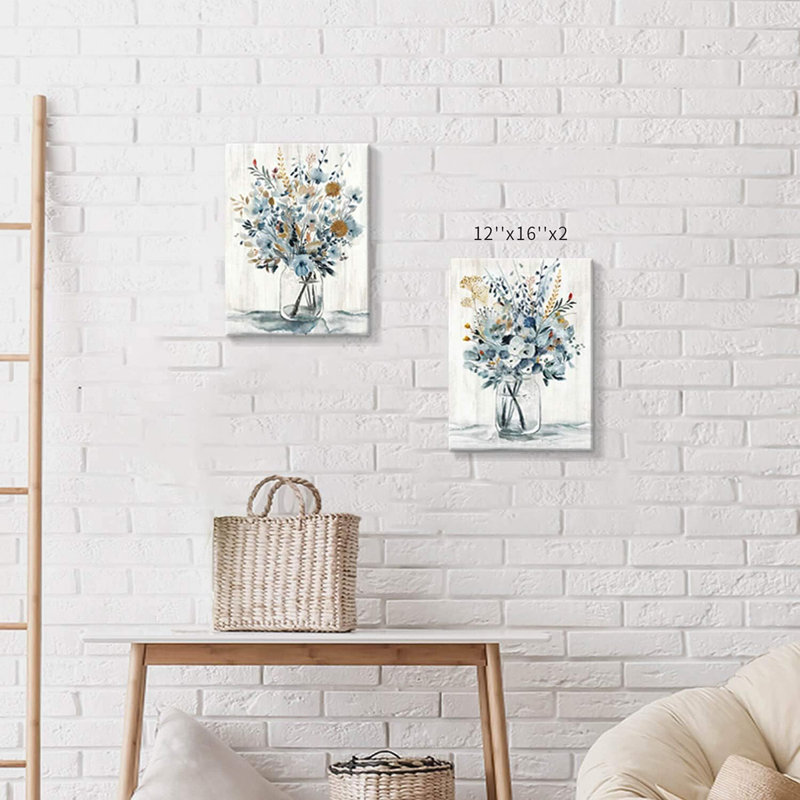 2 Piece Wrapped Canvas Print
