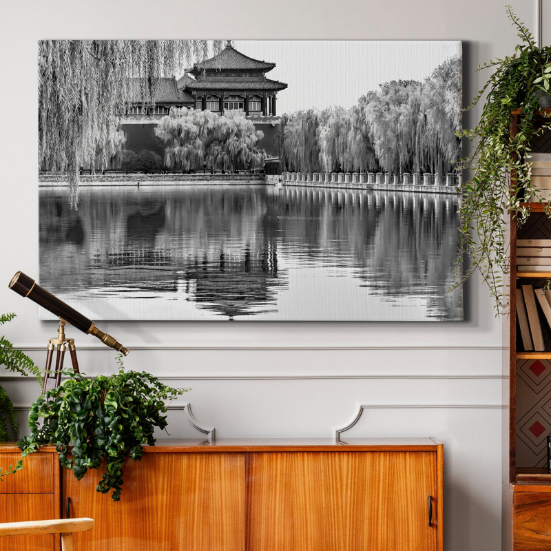 Meridian Gate Reflection - reproduction de photo sur toile tendue, H 18 po x l 27 po x P 1 po