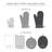 KitchenAid Ribbed Soft Silicone Oven Mitt-61129705