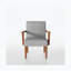 Ensemble de 2 chaises avec cadre en bois-1751282140