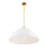 Alta 1-Light Hubbs in White Bisque and Brass-1023664737