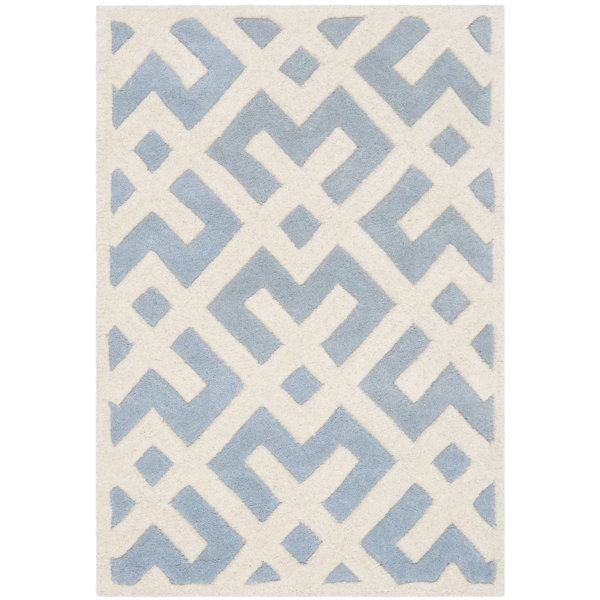Esin Rug Ebern Designs Teresita Hand Tufted Wool Geometric Rug & Reviews ...
