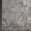 Uptown Abstract Area Rug in Gray/Ivory/Blue-41734197