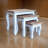 Pièces de table gigogne en bois massif récupéré