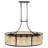 Raynham 6 - Light Bronze Unique/Statement Pendant
