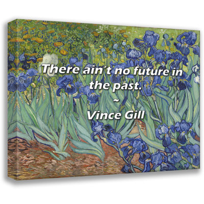 Citation de Vince Gill: Il n'y a pas d'avenir dans le passé.