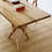 Ash Solid Wood Top Dining Table-99330543