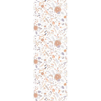 Rouleau de papier peint adhésif bohémien l 6,25 pi x l 25 po à fleur amovible Baber