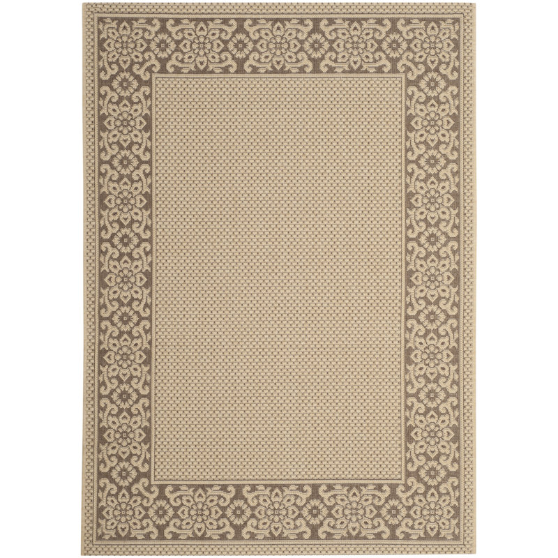 Tapis oriental d'intérieur / extérieur Pharrell Performance, Rectangle 5 pi 3 po x 7 pi 7 po