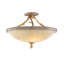 Parc Royale 3 Light Semi Flush