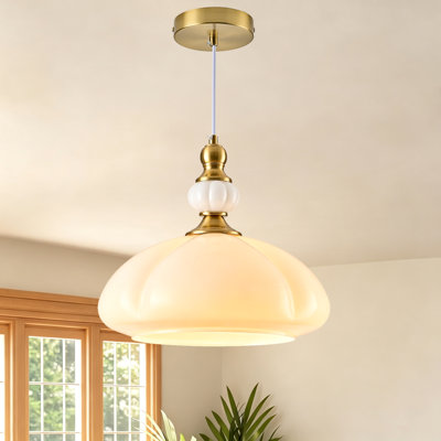 1 - Light Antique Brass Pendant