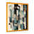 Impression dorée sur toile encadrée