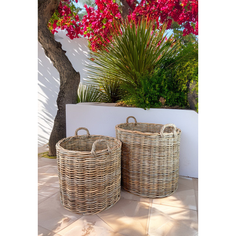 Rattan Round Baskets
