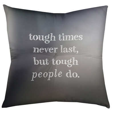 Outdoor Reversible Throw Pillow