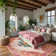 Govan Ultra-Thin Washable Vintage Area Rug Dining Room Rug for Bedroom, Non-Shed Living Room Mat, Indoor Oriental Medallion Hardwood Floor Carpet for Office Home Decor
