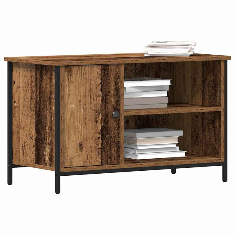 TV Cabinet 80 X 40 X 50 Cm Engineered Wood, Old Wood