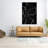 Trapped Movement 1 Black and White- Canvas Print Wall Art-604714138