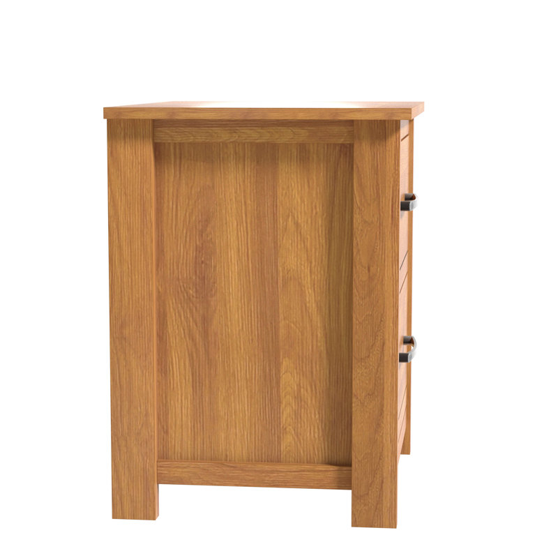 Aubarta 2 Drawer, Amber Walnut