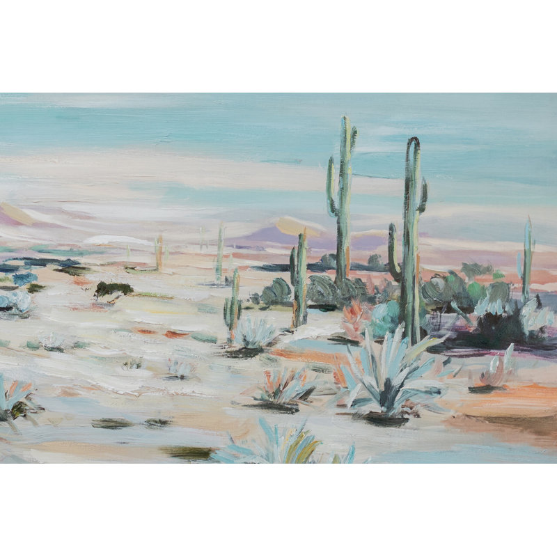 Hand -painted Beauty of the Desert Acrylic Painting