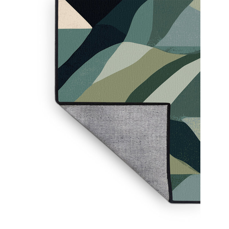 Midnight Peaks Rug, Rectangle 4' x 6'