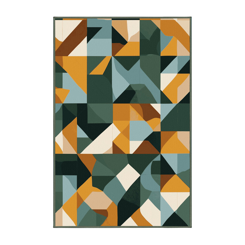 Fragment Frames Rug, Rectangle 8' x 10'