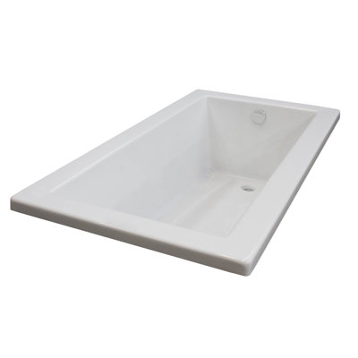 Guadeloupe 60'' x 30'' Soaking Acrylic Bathtub