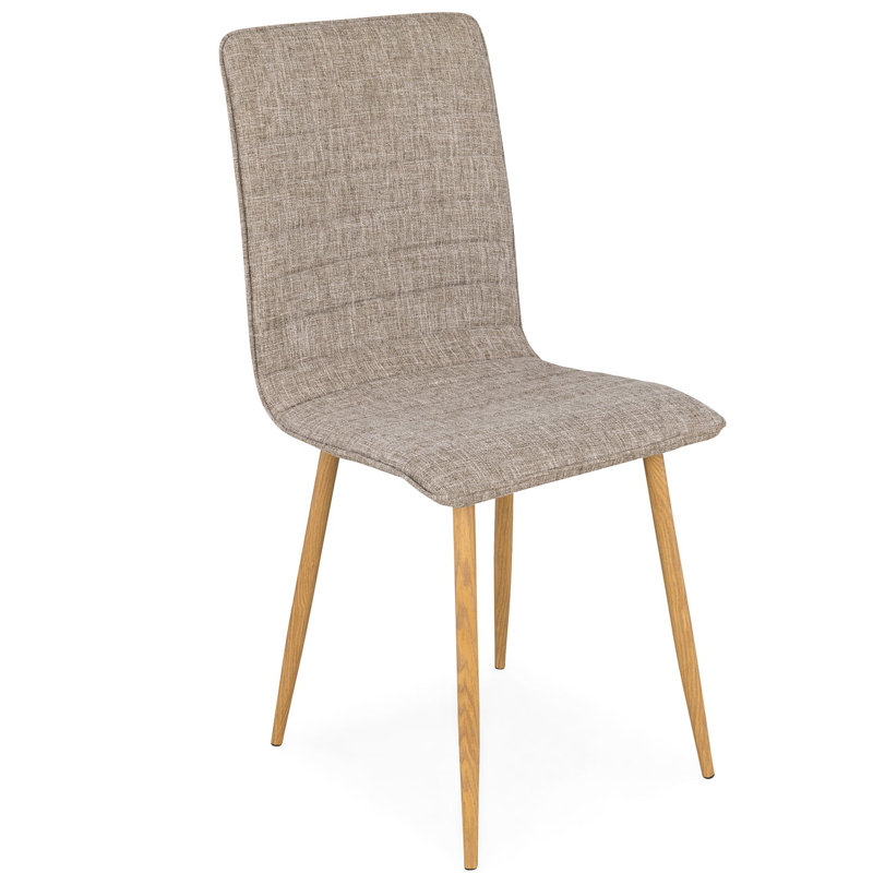 Canalou 48cm H Polyester Blend Upholstered Side Chair