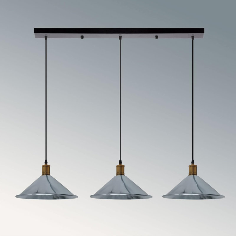3 - Light Pendant, Chrome
