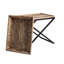 Newak Tray Top Cross Legs End Table