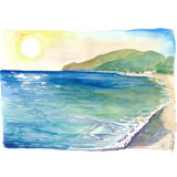 Tropical Beach Dreams In Grand Anse D Arlet Martinique Print by Martina Bleichner