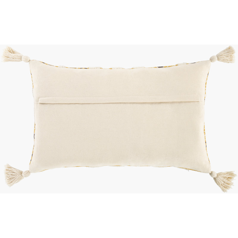 Geometric Cotton Pillow Cover, No Fill