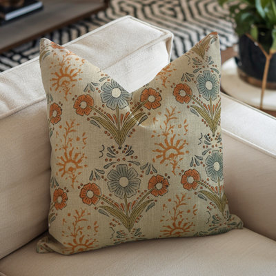 Coussin décoratif décoratif en tissu épais Fabdavine Accent