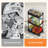 3 - Tier Black Storage Rack
