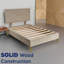 15" Premium Velvet Material Box Spring/Bed Frame With Headboard, Durable & Stylish Wooden Legs-1783358080-1783358081
