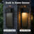 Almantas 15.7" H Aluminum Outdoor LED Wall Sconce with Dusk to Dawn