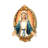 16'' Virgin Mary Resin Wall Decor, Religious Wall Art Accent Sculpture
