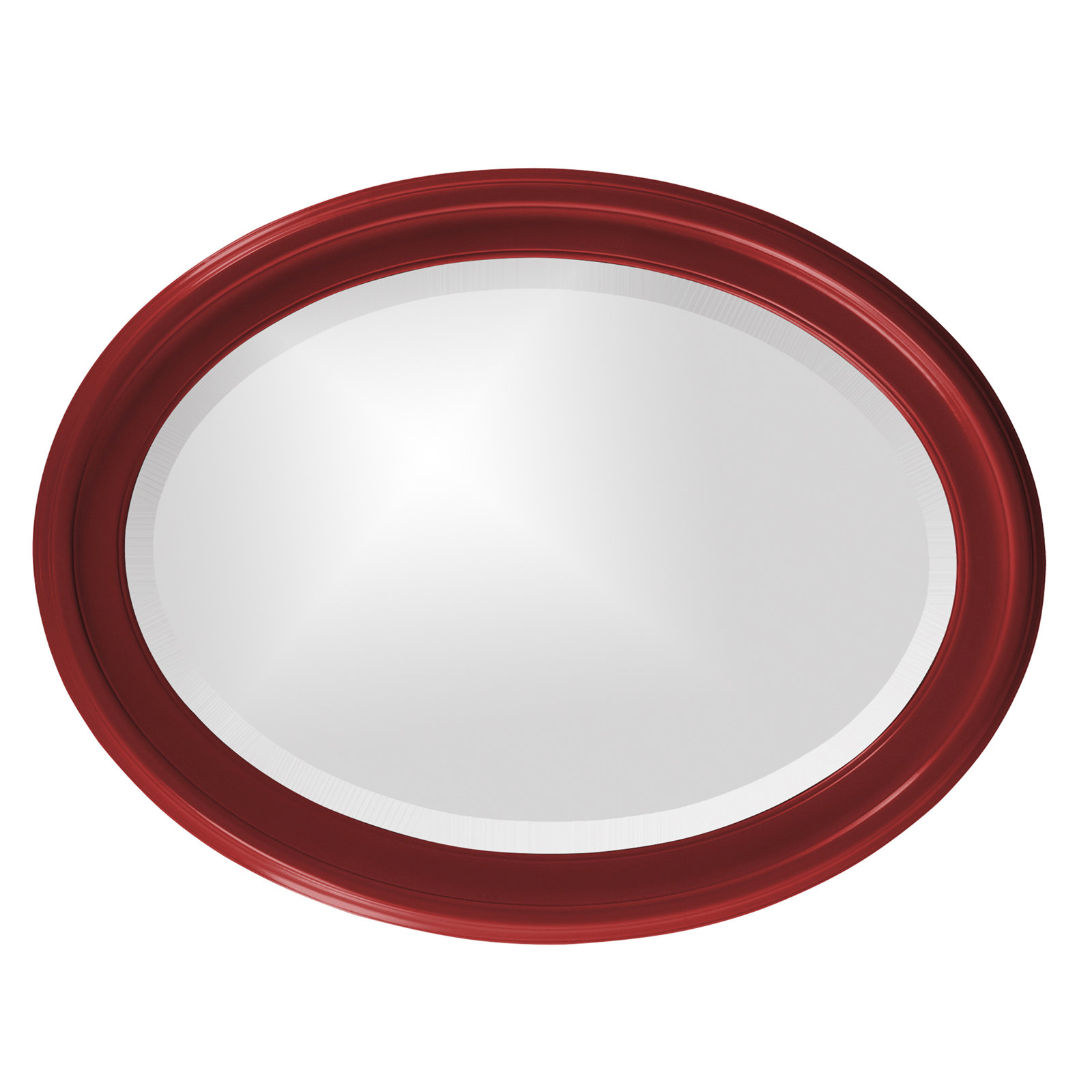 Borna 25" Mirror, Red