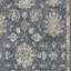 Tapis bleu antidérapant bleu et beige