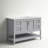 Scottsbluff 48'' Single Bathroom Vanity with Engineered Marble Top-1990500247