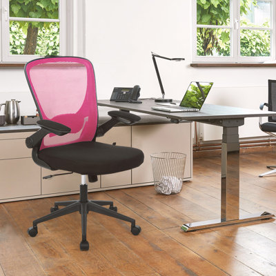 Fauteuil de bureau pivotant à hauteur réglable avec support en bois