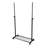 Raidyn 33'' Metal Rolling Clothing Rack